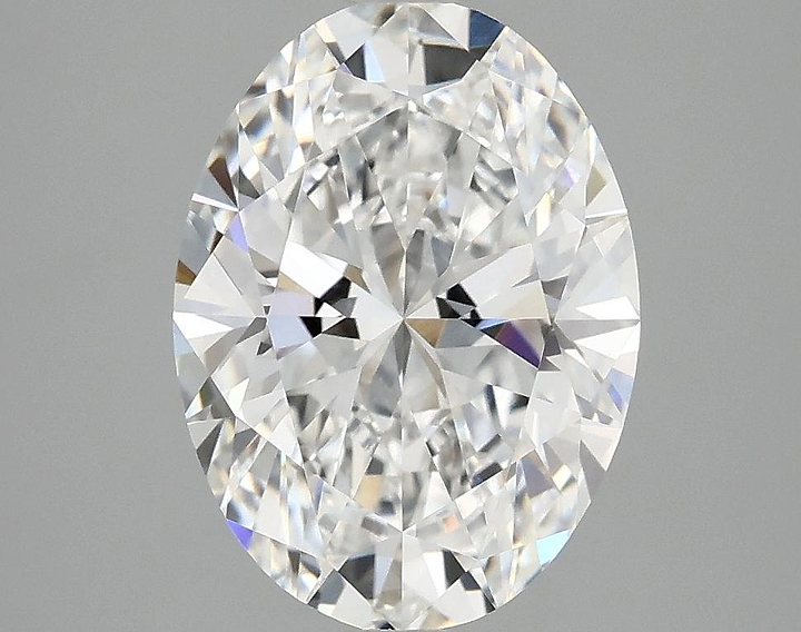 3.07 Carat Oval Shaped Excellent Cut VVS2 IGI Certified Lab Grown Diamond