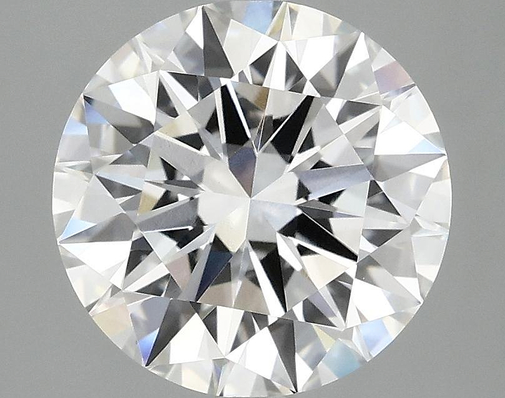 2.98 Carat Round Shaped Ideal Cut VVS2 IGI Certified Lab Grown Diamond
