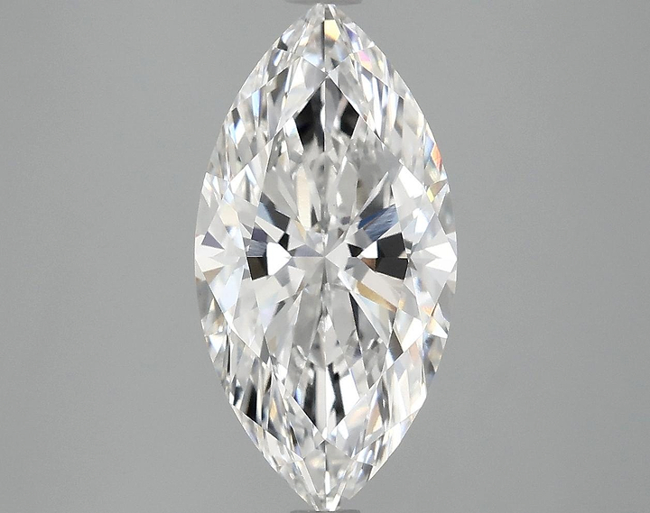 3.06 Carat Marquise Shaped Ideal Cut VVS2 IGI Certified Lab Grown Diamond