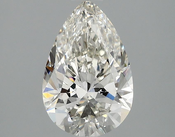 1.54 Carat Pear Shaped Excellent Cut VVS2 IGI Certified Lab Grown Diamond