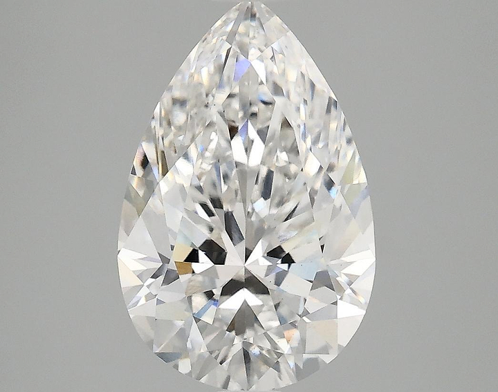 3.02 Carat Pear Shaped Excellent Cut VS2 IGI Certified Lab Grown Diamond