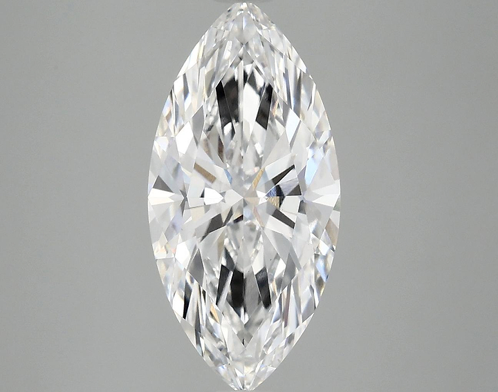 3.09 Carat Marquise Shaped Excellent Cut VS1 IGI Certified Lab Grown Diamond