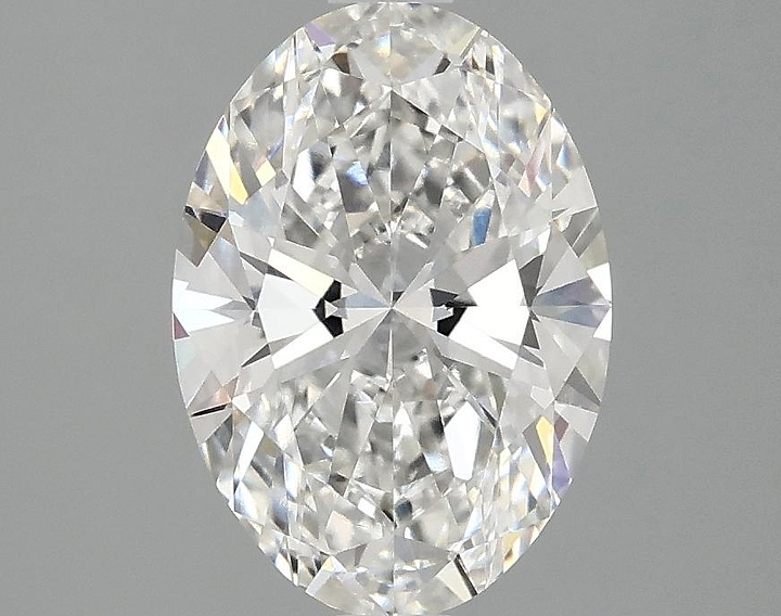 2.03 Carat Oval Shaped Ideal Cut VVS2 IGI Certified Lab Grown Diamond