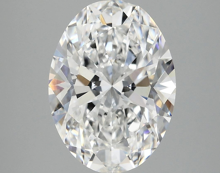 4.09 Carat Oval Shaped Excellent Cut VVS2 IGI Certified Lab Grown Diamond