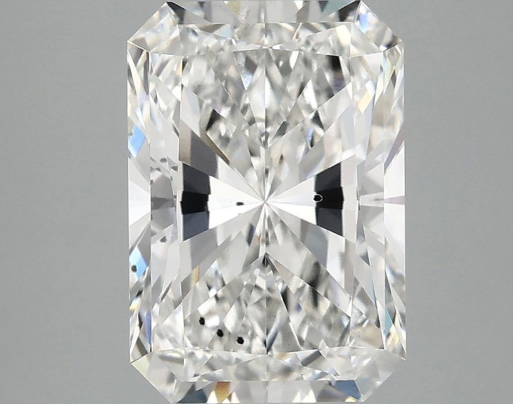 3.08 Carat Radiant Shaped Ideal Cut SI1 IGI Certified Lab Grown Diamond