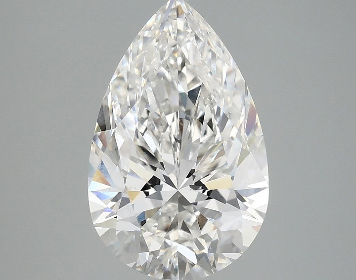 3.04 Carat Pear Shaped Ideal Cut VS1 IGI Certified Lab Grown Diamond