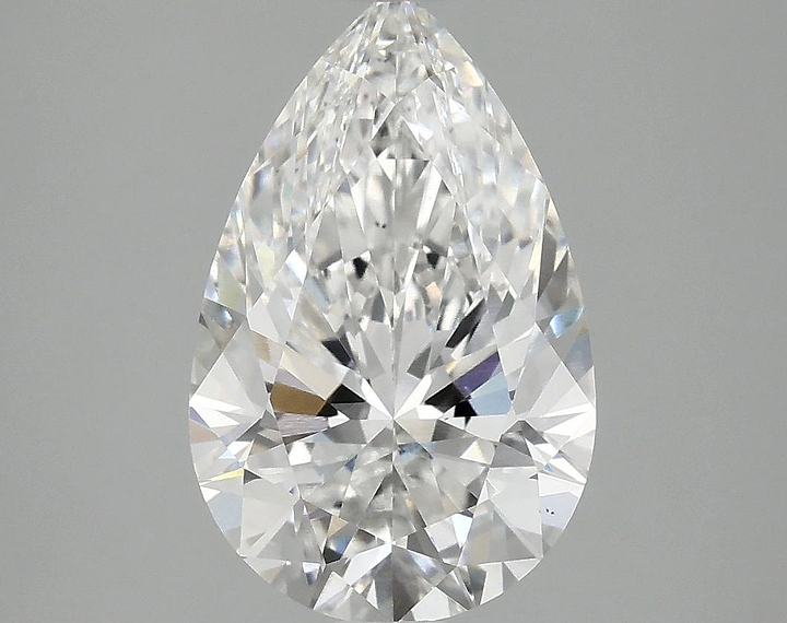 3.08 Carat Pear Shaped Ideal Cut VS1 IGI Certified Lab Grown Diamond