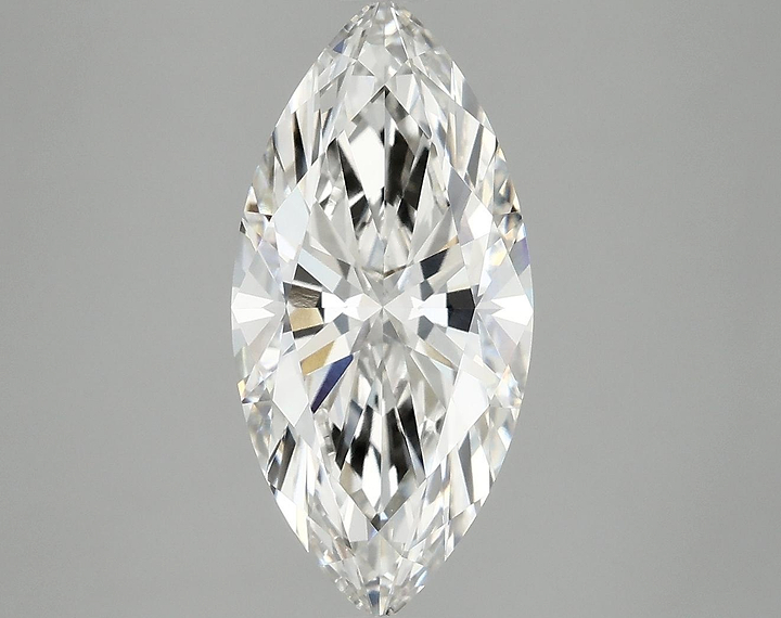 3.01 Carat Marquise Shaped Very Good Cut VVS2 IGI Certified Lab Grown Diamond