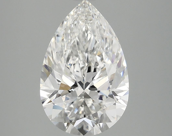 3.09 Carat Pear Shaped Excellent Cut VS1 IGI Certified Lab Grown Diamond