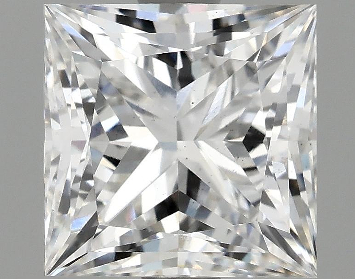 1.89 Carat Princess Shaped Ideal Cut VS2 IGI Certified Lab Grown Diamond