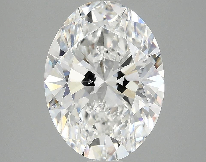 3.08 Carat Oval Shaped Excellent Cut VVS2 IGI Certified Lab Grown Diamond