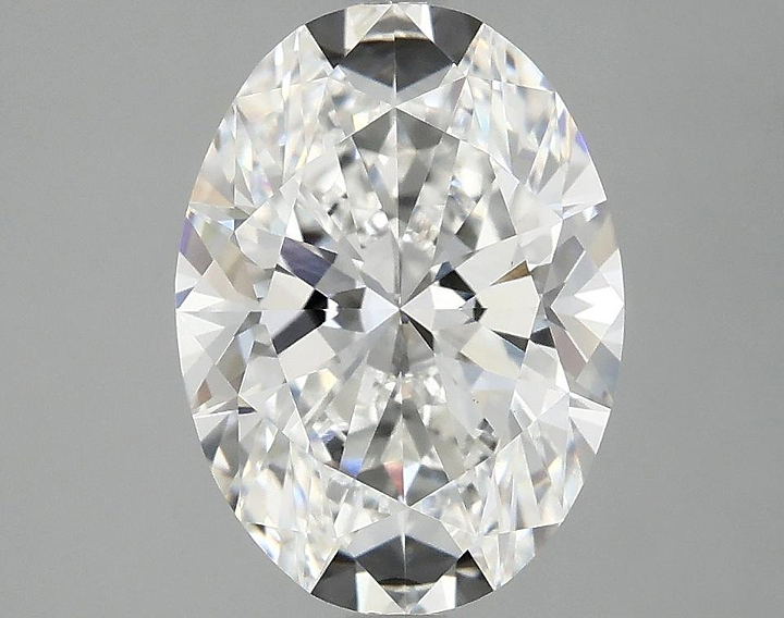 3.07 Carat Oval Shaped Excellent Cut VVS2 IGI Certified Lab Grown Diamond