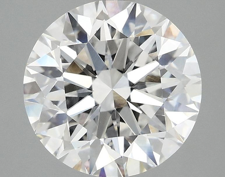 3.06 Carat Round Shaped Excellent Cut VVS2 IGI Certified Lab Grown Diamond