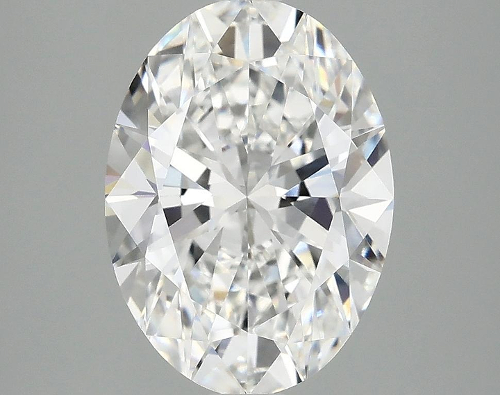 3.09 Carat Oval Shaped Ideal Cut VVS2 IGI Certified Lab Grown Diamond