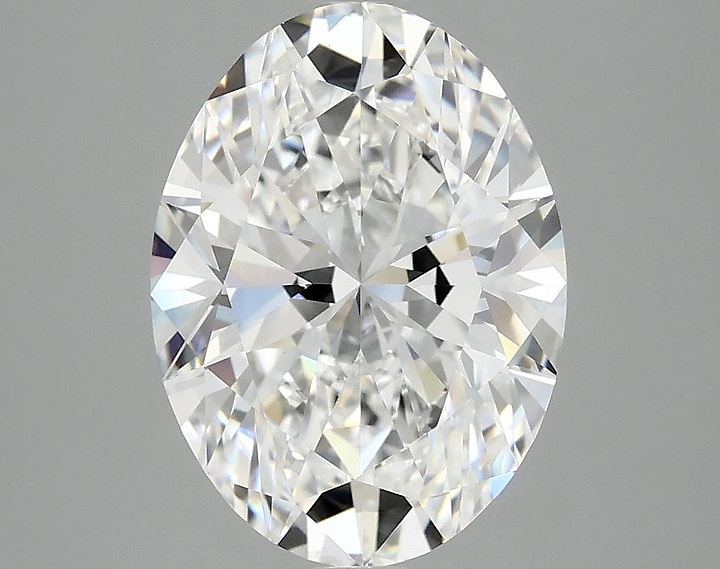 3.09 Carat Oval Shaped Excellent Cut VVS2 IGI Certified Lab Grown Diamond