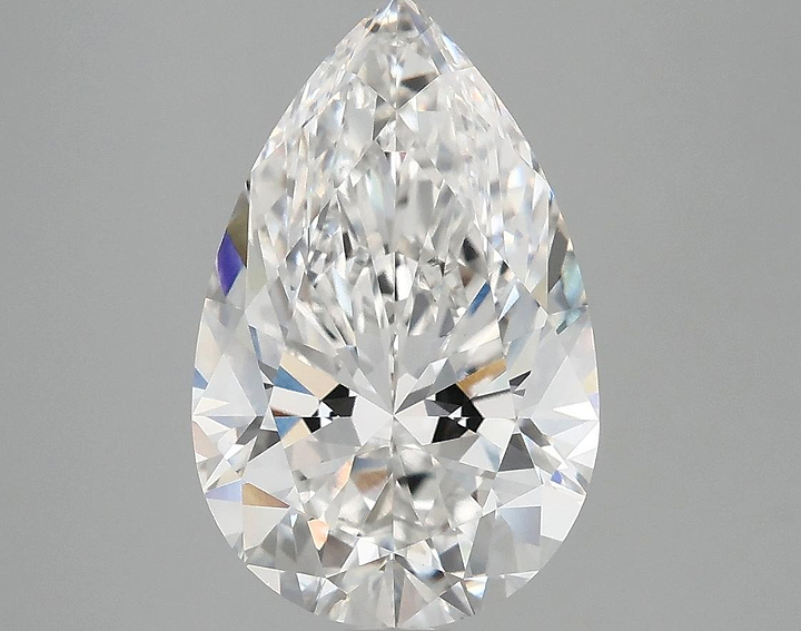 4.1 Carat Pear Shaped Ideal Cut VS1 IGI Certified Lab Grown Diamond