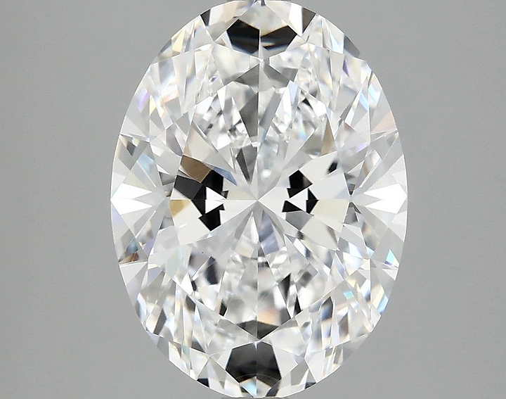 4.03 Carat Oval Shaped Excellent Cut VVS2 IGI Certified Lab Grown Diamond