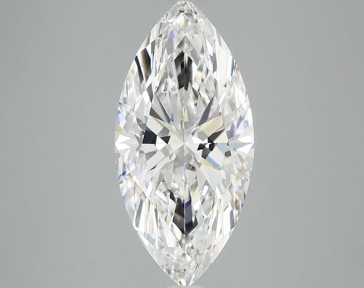 3.1 Carat Marquise Shaped Excellent Cut VVS1 IGI Certified Lab Grown Diamond