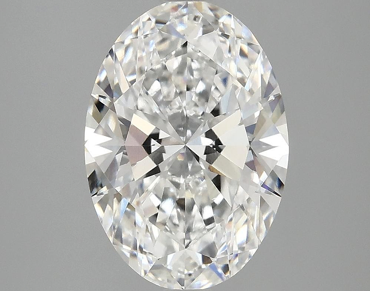 3.06 Carat Oval Shaped Ideal Cut VVS2 IGI Certified Lab Grown Diamond