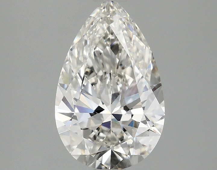 2.02 Carat Pear Shaped Ideal Cut VVS2 IGI Certified Lab Grown Diamond