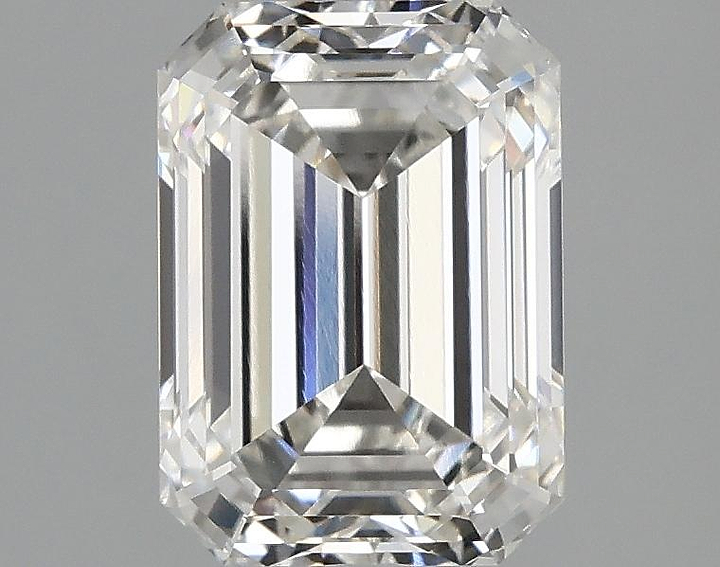 2.44 Carat Emerald Shaped Ideal Cut VVS1 IGI Certified Lab Grown Diamond