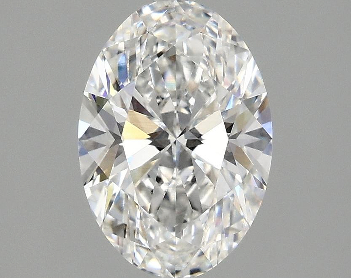 1.5 Carat Oval Shaped Ideal Cut VVS2 IGI Certified Lab Grown Diamond