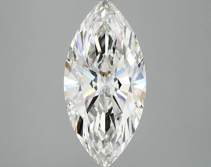 3.0 Carat Marquise Shaped Excellent Cut VVS2 IGI Certified Lab Grown Diamond