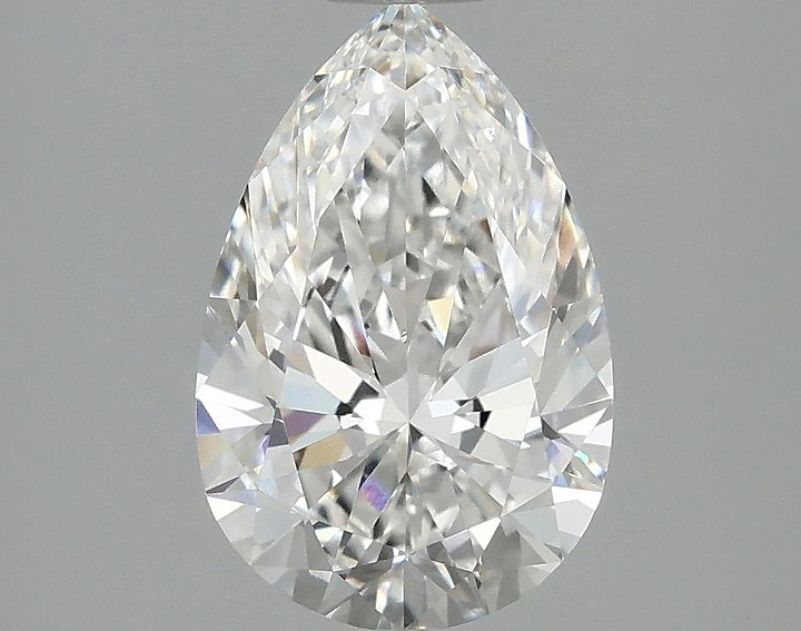 1.94 Carat Pear Shaped Excellent Cut VVS2 IGI Certified Lab Grown Diamond