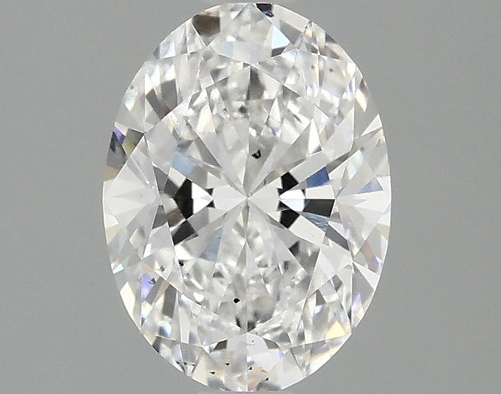 1.54 Carat Oval Shaped Excellent Cut SI1 IGI Certified Lab Grown Diamond