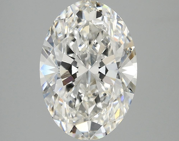 3.08 Carat Oval Shaped Ideal Cut VS2 IGI Certified Lab Grown Diamond