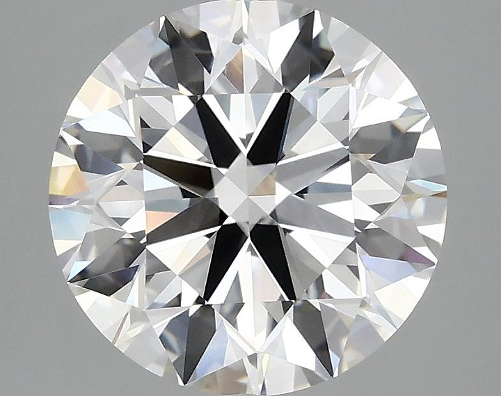 3.05 Carat Round Shaped Ideal Cut VVS2 IGI Certified Lab Grown Diamond