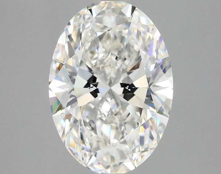 3.1 Carat Oval Shaped Ideal Cut VVS2 IGI Certified Lab Grown Diamond