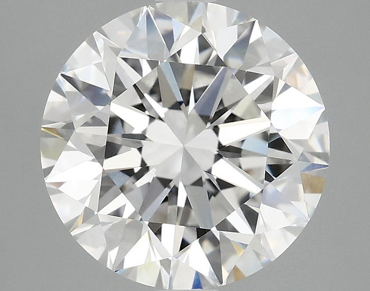 3.47 Carat Round Shaped Ideal Cut VS1 IGI Certified Lab Grown Diamond
