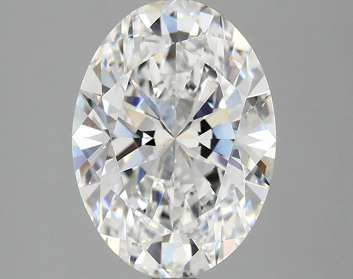 3.07 Carat Oval Shaped Excellent Cut VVS2 IGI Certified Lab Grown Diamond