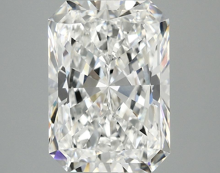 4.03 Carat Radiant Shaped Ideal Cut VVS2 IGI Certified Lab Grown Diamond