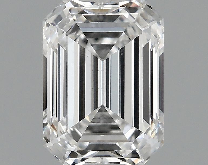 0.99 Carat Emerald Shaped Excellent Cut VVS2 IGI Certified Lab Grown Diamond