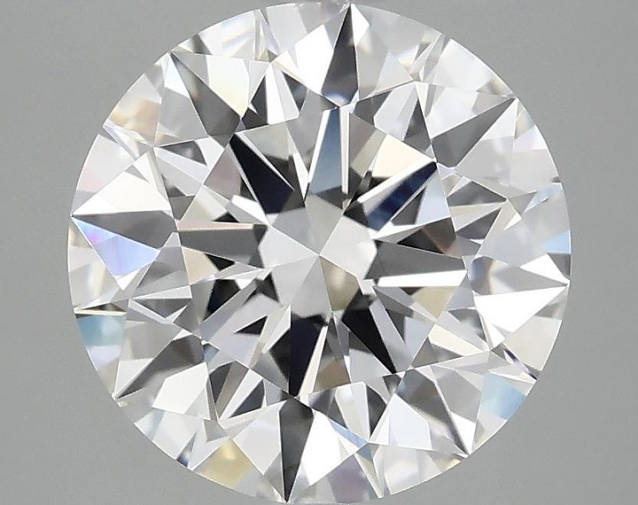 3.07 Carat Round Shaped Ideal Cut VVS2 IGI Certified Lab Grown Diamond