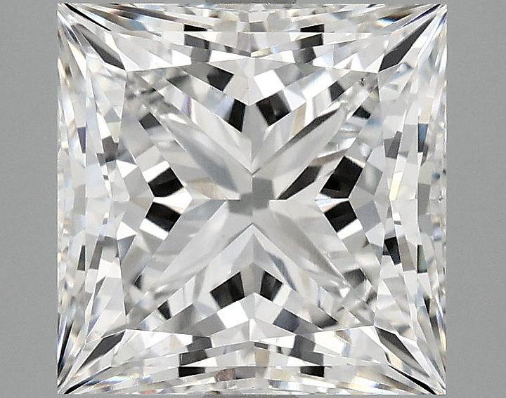 3.93 Carat Princess Shaped Ideal Cut VS1 IGI Certified Lab Grown Diamond