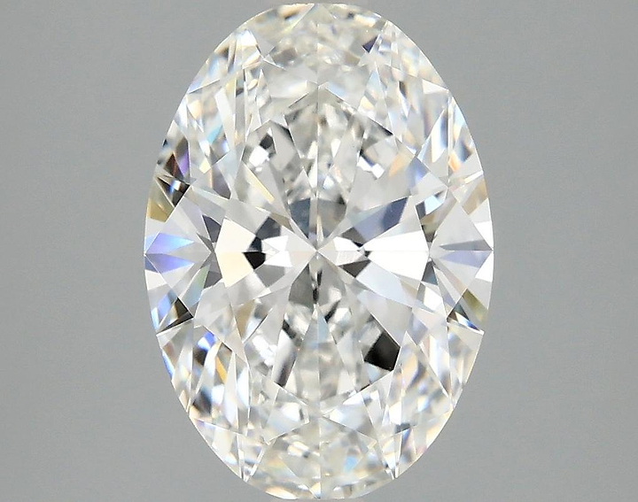3.1 Carat Oval Shaped Ideal Cut VVS2 IGI Certified Lab Grown Diamond