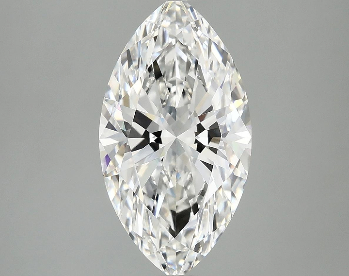 3.1 Carat Marquise Shaped Excellent Cut VVS2 IGI Certified Lab Grown Diamond