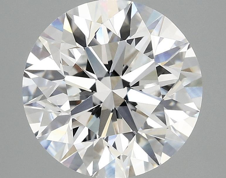 2.96 Carat Round Shaped Excellent Cut VVS2 IGI Certified Lab Grown Diamond