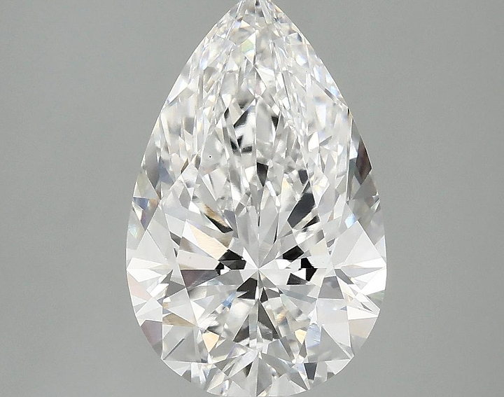3.07 Carat Pear Shaped Ideal Cut VS1 IGI Certified Lab Grown Diamond