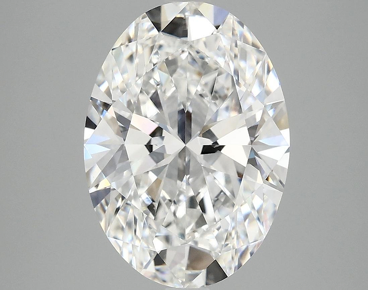 4.1 Carat Oval Shaped Ideal Cut VVS2 IGI Certified Lab Grown Diamond