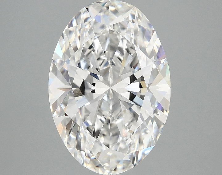3.03 Carat Oval Shaped Ideal Cut VVS2 IGI Certified Lab Grown Diamond