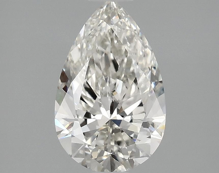 1.58 Carat Pear Shaped Ideal Cut VVS2 IGI Certified Lab Grown Diamond