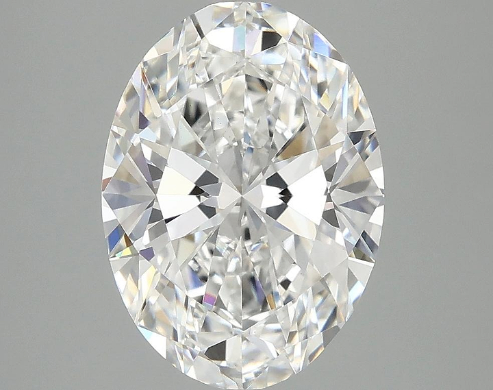 3.08 Carat Oval Shaped Ideal Cut VVS2 IGI Certified Lab Grown Diamond