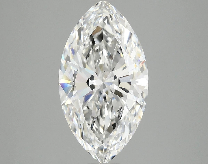 3.09 Carat Marquise Shaped Excellent Cut VS1 IGI Certified Lab Grown Diamond