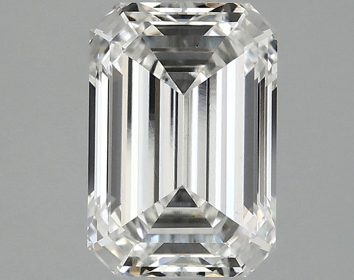 2.09 Carat Emerald Shaped Ideal Cut VS1 IGI Certified Lab Grown Diamond