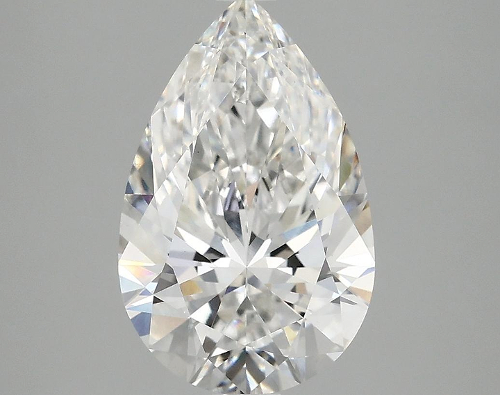 2.93 Carat Pear Shaped Ideal Cut VS1 IGI Certified Lab Grown Diamond