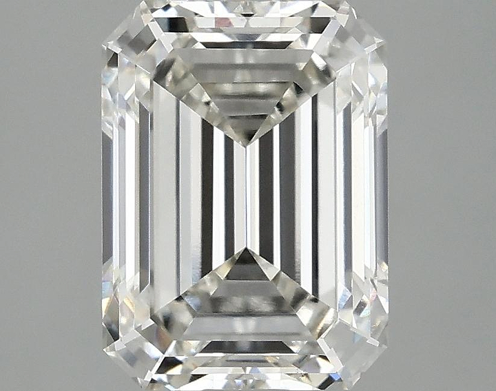3.06 Carat Emerald Shaped Excellent Cut VS1 IGI Certified Lab Grown Diamond